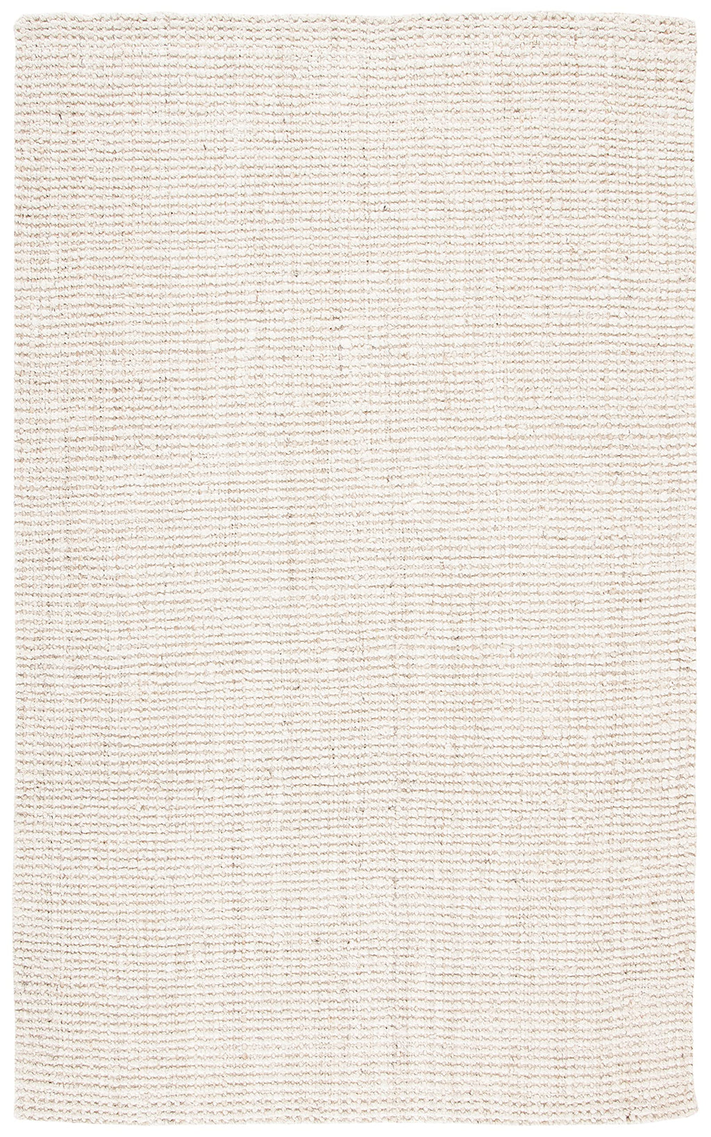 Safavieh Natural Fiber Collection Area Rug - 6' X 9', Bleach & Ivory, Handmade Farmhouse Jute, Ideal For High Traffic Areas In L