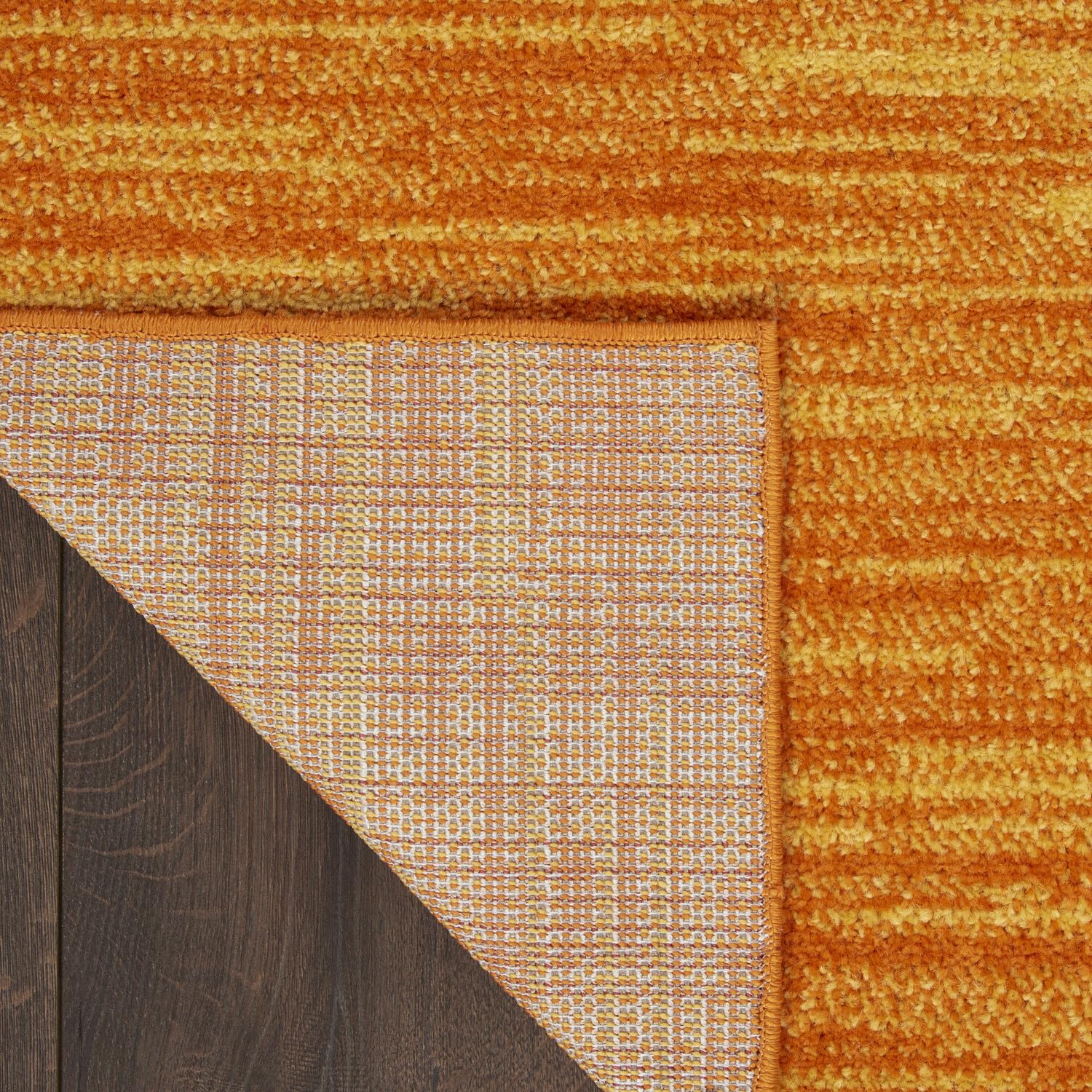 Nourison Essentials Indoor/Outdoor Sunburst 6' X 9' Area Rug, Easy -Cleaning, Non Shedding, Bed Room, Living Room, Dining Room, Backyard, Deck, Patio (6X9)
