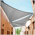 Colourtree Ctapt14 Custom Size Order To Make 17' X 23' X 28.6' Grey Right Triangle Sun Shade Sail Canopy Mesh Fabric Uv Block Up