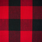 Dii Buffalo Check Collection, Classic Farmhouse Table Runner, 14X108, Red & Black