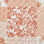 Great Bay Home Reversible Patchwork Chair Cover - Washable Slipcover Furniture Protector With Elastic Straps - Chair Cover For Dogs, Kids, And Pets - Box-Stitched Detail (Chair, Dusty Rose)