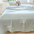 Amyhomie Cooling Blanket For Kids, Soft Comfy Summer Throw Blankets For Hot Sleepers, Kids Blanket For Children Ages 1-12 Cool B