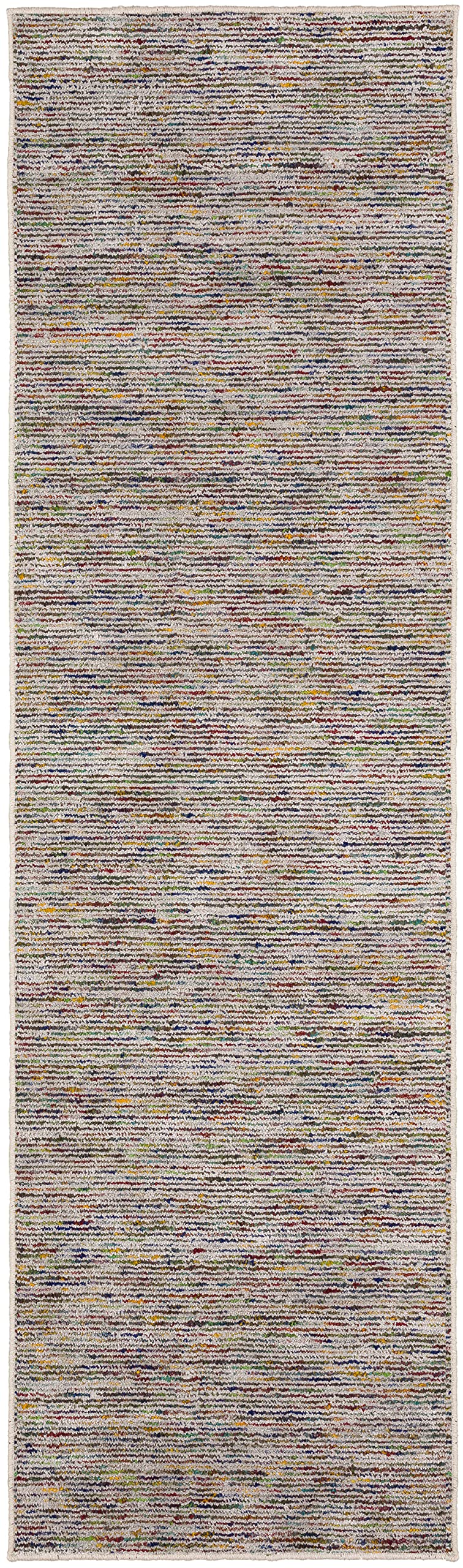 Addison Villager Active Solid Multi 2’3" X 7’6" Runner Rug