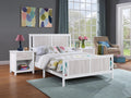 Olive & Opie Connelly Full Bed in White/Rockport Gray