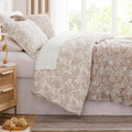 Southshore Fine Living, Inc. Oversized Comforter King Size Bed Set, Down Alternative Paisley Bedspread, Reversible Bedding Sets,