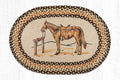 Earth Rugs Rug, 20 x 30, Brown/Ivory/Natural