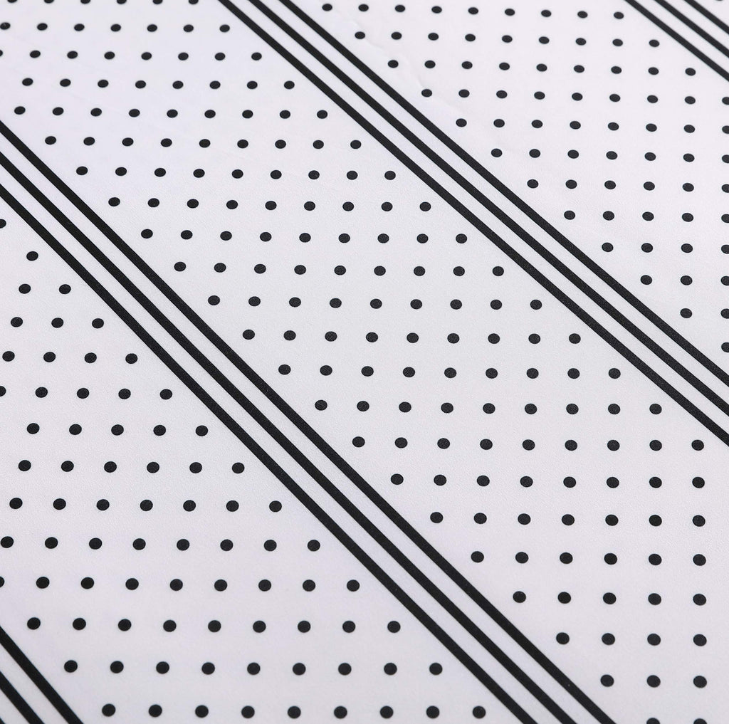 Betsey Johnson - King Sheets, Silky & Lightweight Bedding, Fade & Wrinkle Resistant (Dots & Stripe, King)