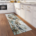 Addison Rugs Karina Akc41 Smoke 2'3" X 7'6" Indoor Outdoor Runner Rug, Easy Clean, Machine Washable, Non Shedding, Bedroom, Entry, Living Room, Dining Room, Kitchen, Patio Rug