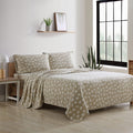 Eddie Bauer - Full Sheets, Cotton Flannel Bedding Set, Brushed For Extra Softness, Cozy Home Decor (Buckhead Ridge, Full)