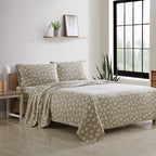 Eddie Bauer - Full Sheets, Cotton Flannel Bedding Set, Brushed For Extra Softness, Cozy Home Decor (Buckhead Ridge, Full)