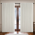 Birch Extra Wide 70 Inch Total 140 Blackout Crtains for Living Room 2 Panels Set, Farmhouse Thick Linen Blend Room Darkening Win