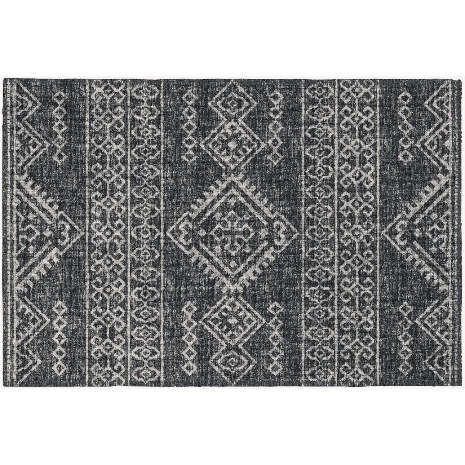 Sedona Sn14 Black Transitional Rug Rectangle 10' X 14'