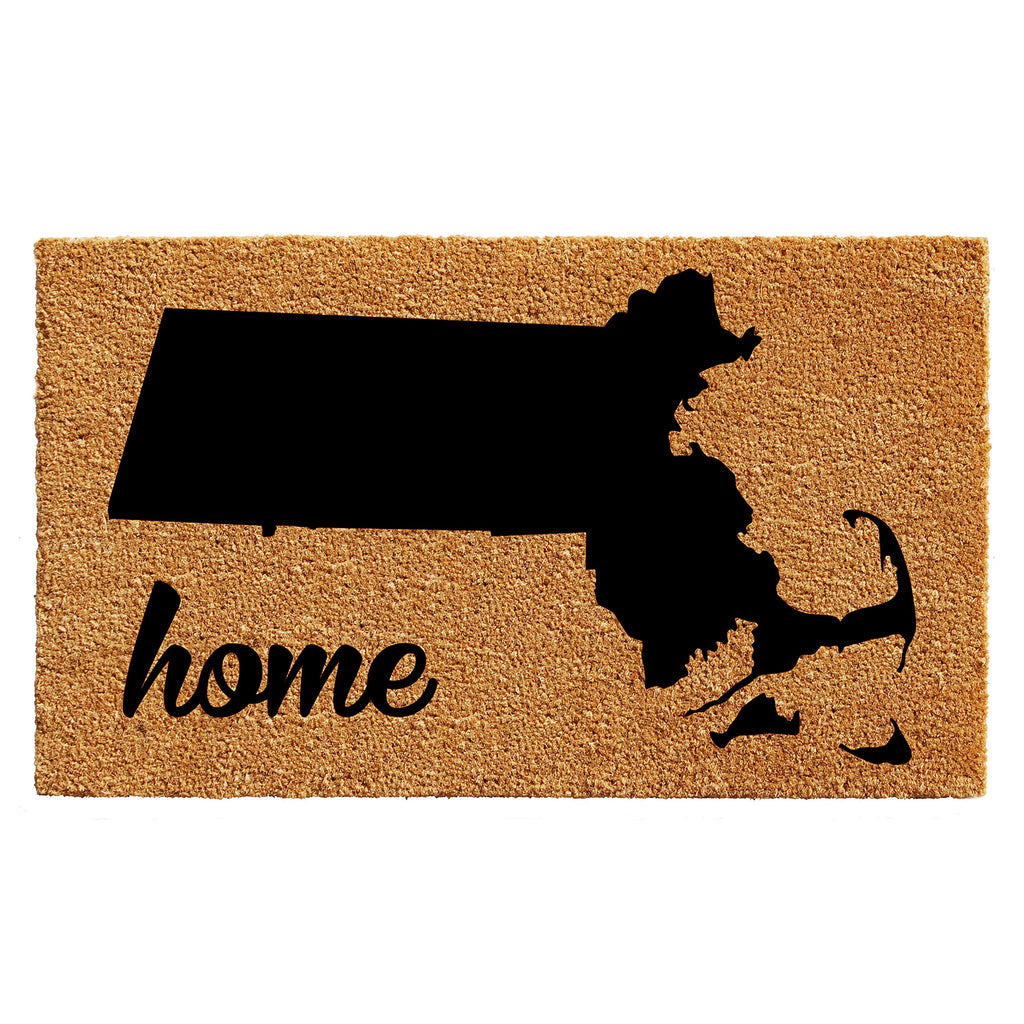 Calloway Mills 105272436 Massachusetts Doormat, 24' X 36', Natural/Black
