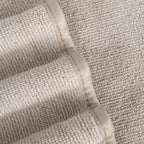 Polyte Microfiber Quick Dry Lint Free Bath Towel, 57 X 30 In, Pack Of 4 (Beige)
