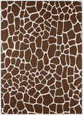 Addison Rugs Safari Asf34 Coffee Washable 9' X 12' Indoor Outdoor Area Rug, Easy Clean, Machine Washable, Non Shedding, Bedroom, Entry, Living Room, Dining Room, Kitchen, Patio Rug