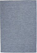 Nourison Positano Indoor/Outdoor Navy Blue 4' X 6' Area Rug, Easy Cleaning, Non Shedding, Bed Room, Living Room, Dining Room, Ba