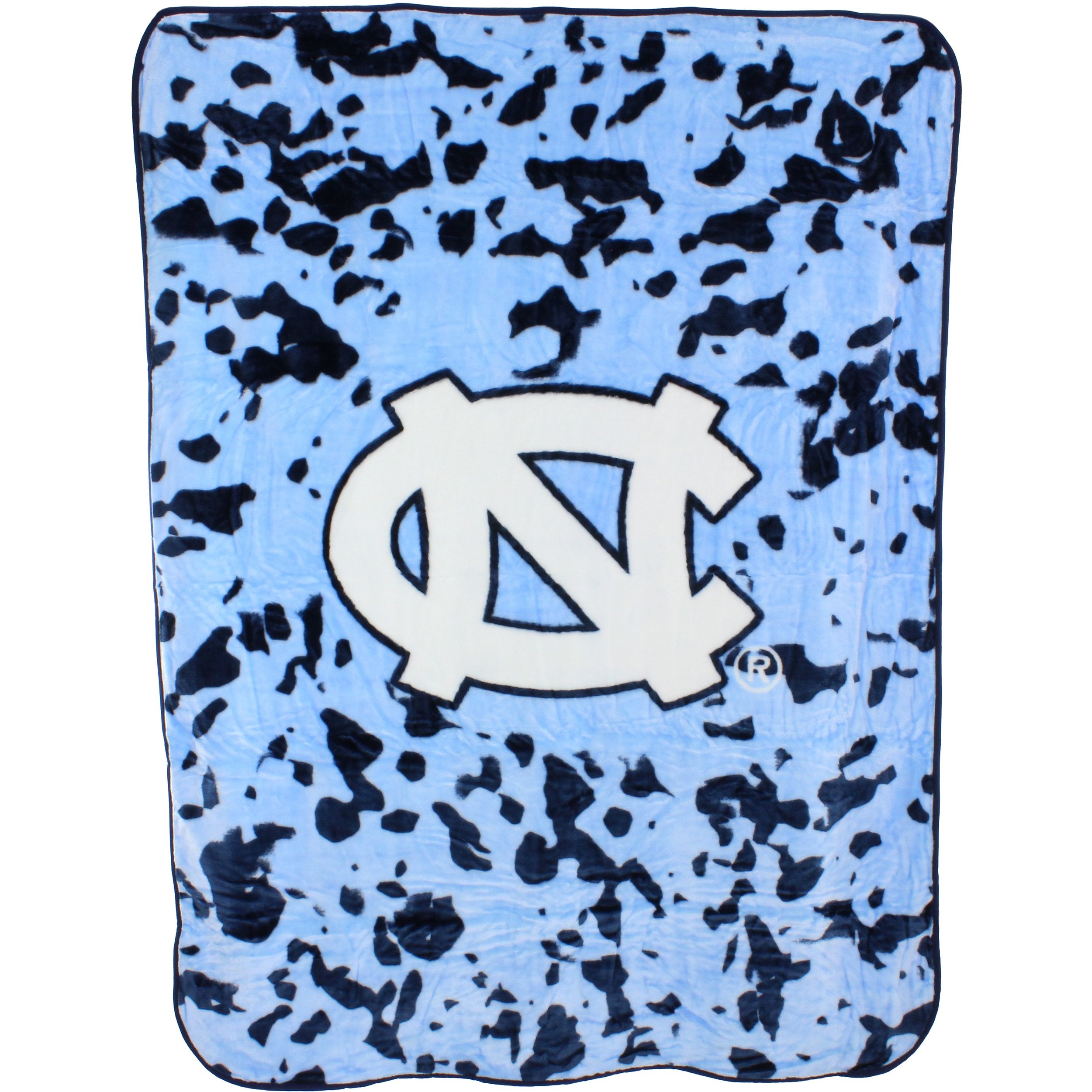 College Covers Ncaa Rachel Throw Blanket, 63' X 86', North Carolina Tar Heels,Ncuth