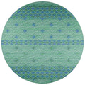 Sedona Sn1 Green Transitional Rug Round 10' X 10'