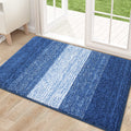 Kitinjoy Indoor Door Mat, 32X20 Non-Slip Absorbent Dirt Trapper Entrance Mat, Low-Profile Washable Inside Floor Mat, Durable Sof