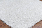 Rizzy Home | Km2314 | Kempton Collection | Polyester Area Rug | 5' X 7' | White Solid
