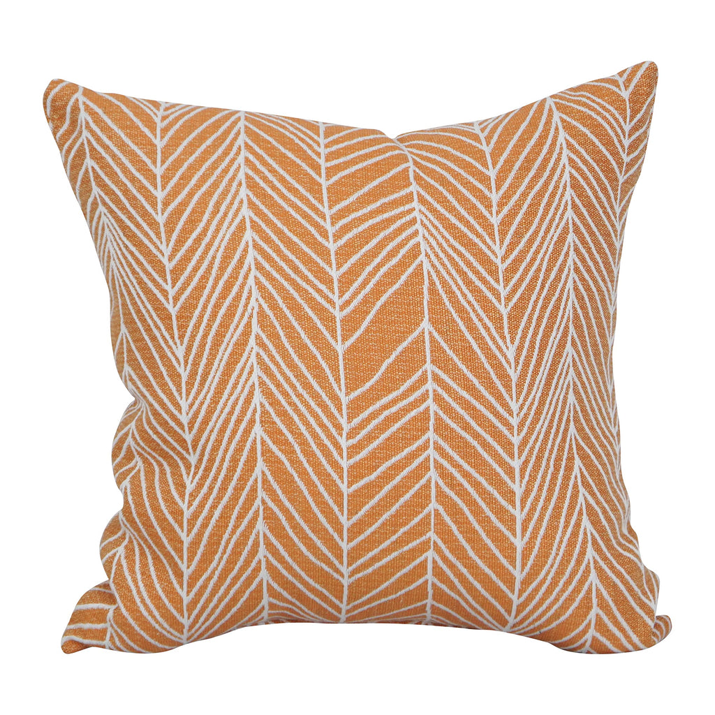 Blazing Needles Square Polyester Jacquard Throw Pillows, 17", Demeter Bitter 2 Count