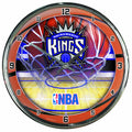 Nba Sacramento Kings Chrome Clock