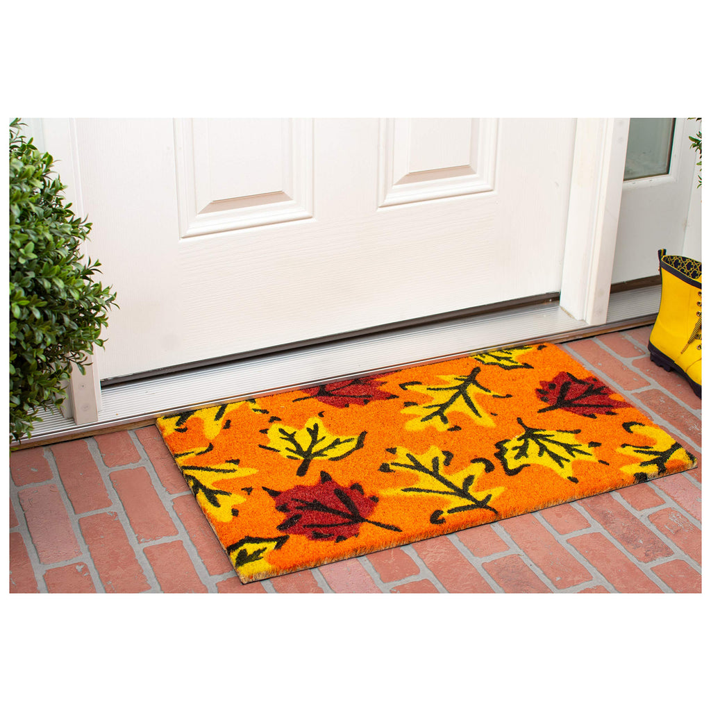 Calloway Mills 120961729 Fall Leaves Doormat, 17' X 29', Multicolor