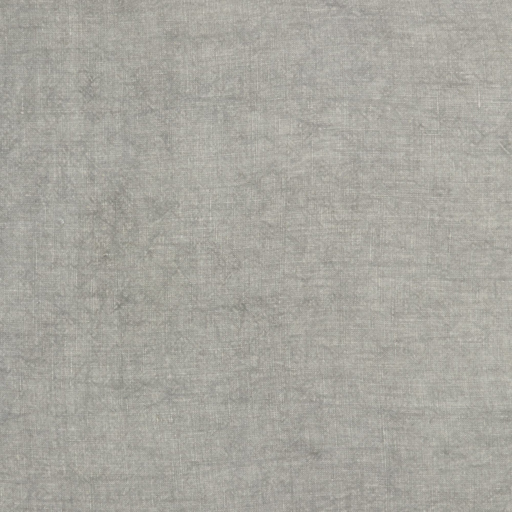 HomeRoots Grey Linen Dainty Ruffle Edged Light Gray Throw Pillow