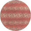 Winslow Wl5 Orange Transitional Rug Round 10' X 10'