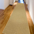 Machine Washable Modern Solid Design Non-Slip Rubberback 3x10 Traditional Runner Rug for Hallway, Kitchen, Bedroom, Living Room,