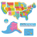 Trend Enterprises, Inc. T-8160 United States Map Bulletin Board Set