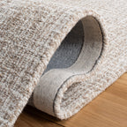Safavieh Abstract Collection Accent Rug - 2' X 3', Ivory & Grey, Handmade Wool, Ideal For High Traffic Areas In Entryway, Living