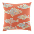 Tommy Bahama Throw Pillow Soft Cotton With Zipper Closure, Tropical Design, Ideal For Bed Or Couch, 1 Count (Pack Of 1), Multi O