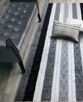 ORFA HOME Custom Length Hallway Runner Rug,Slip Resistant,Chain Anthracite, 26 Inch X 30 feet, Sold and Priced Per Foot