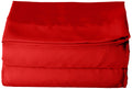 Luxury Flat Sheet On Amazon Elegant Comfort Wrinkle-Free 1500 Thread Count Egyptian Quality 1-Piece Flat Sheet, Full Size, Red
