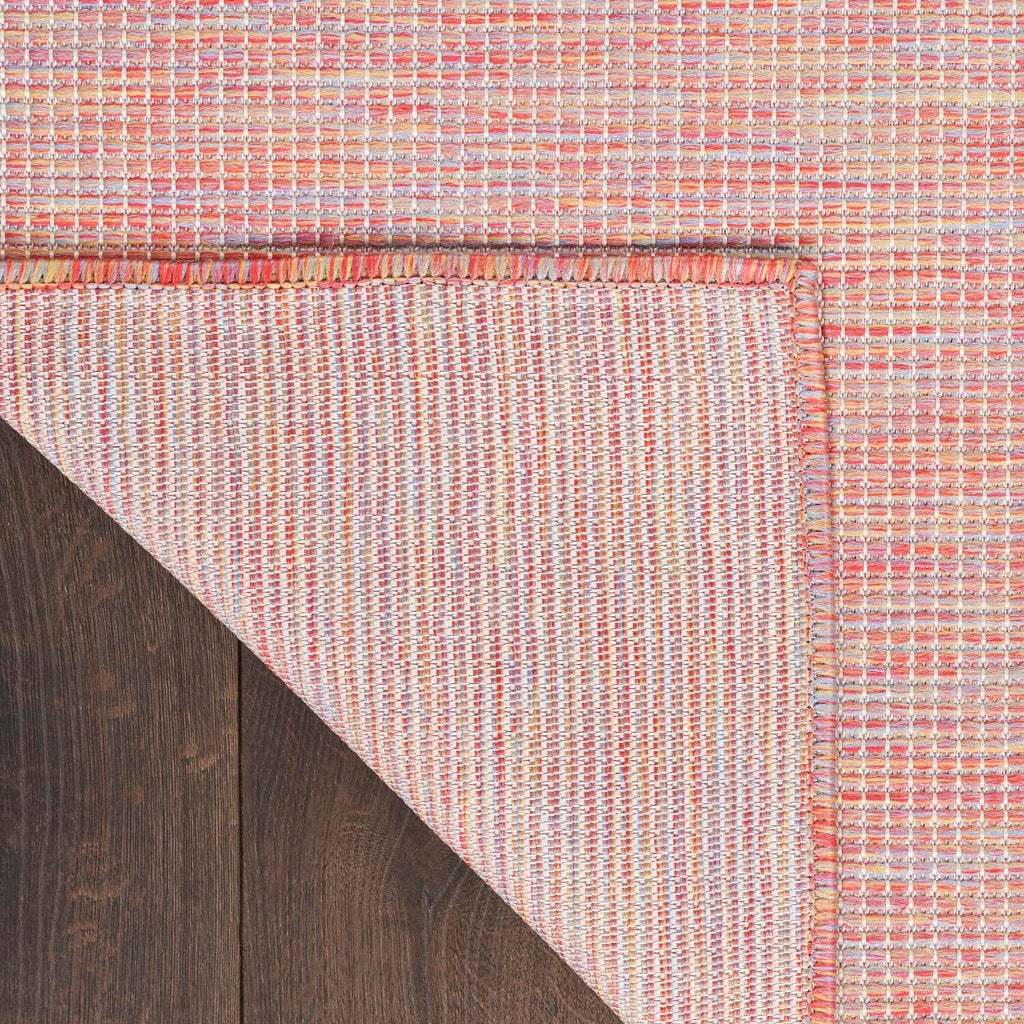 Nourison Positano Indoor/Outdoor Rainbow 4' X 6' Area Rug, Easy Cleaning, Non Shedding, Bed Room, Living Room, Dining Room, Backyard, Deck, Patio (4X6)
