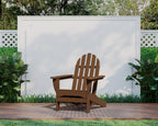Polywood Ad4030Te Classic Outdoor Adirondack Chair, Teak