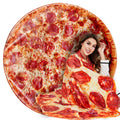 Lhedon Gifts For Men Pizza Blanket Adult Size 71 Inch, Graduation Gifts For Him, From Son, Pepperoni Pizza Food Blanket For Adul