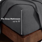 Bare Home Super Soft Fleece Fitted Sheet - King Size (2 Pack) - Extra Plush Polar Fleece, No-Pilling - Deep Pocket - All Season