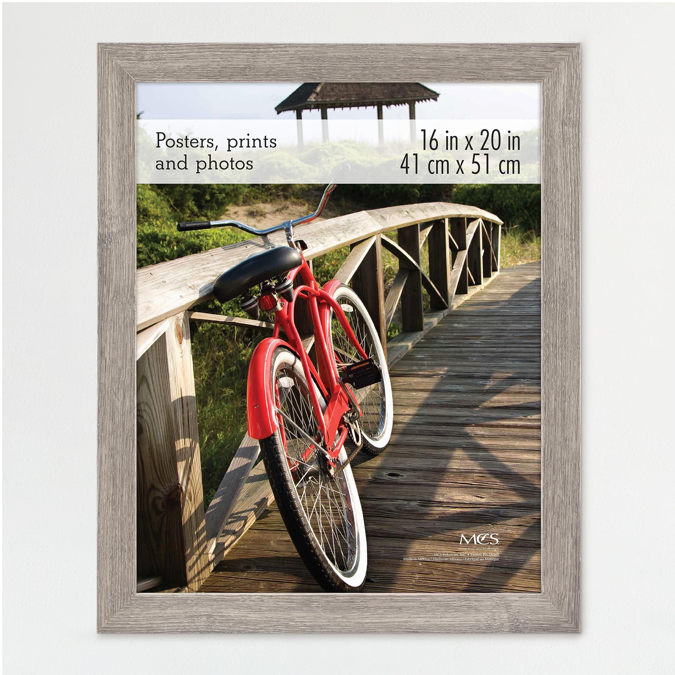 MCS Museum Poster Frame, Barnwood, 16 x 20 in, Single