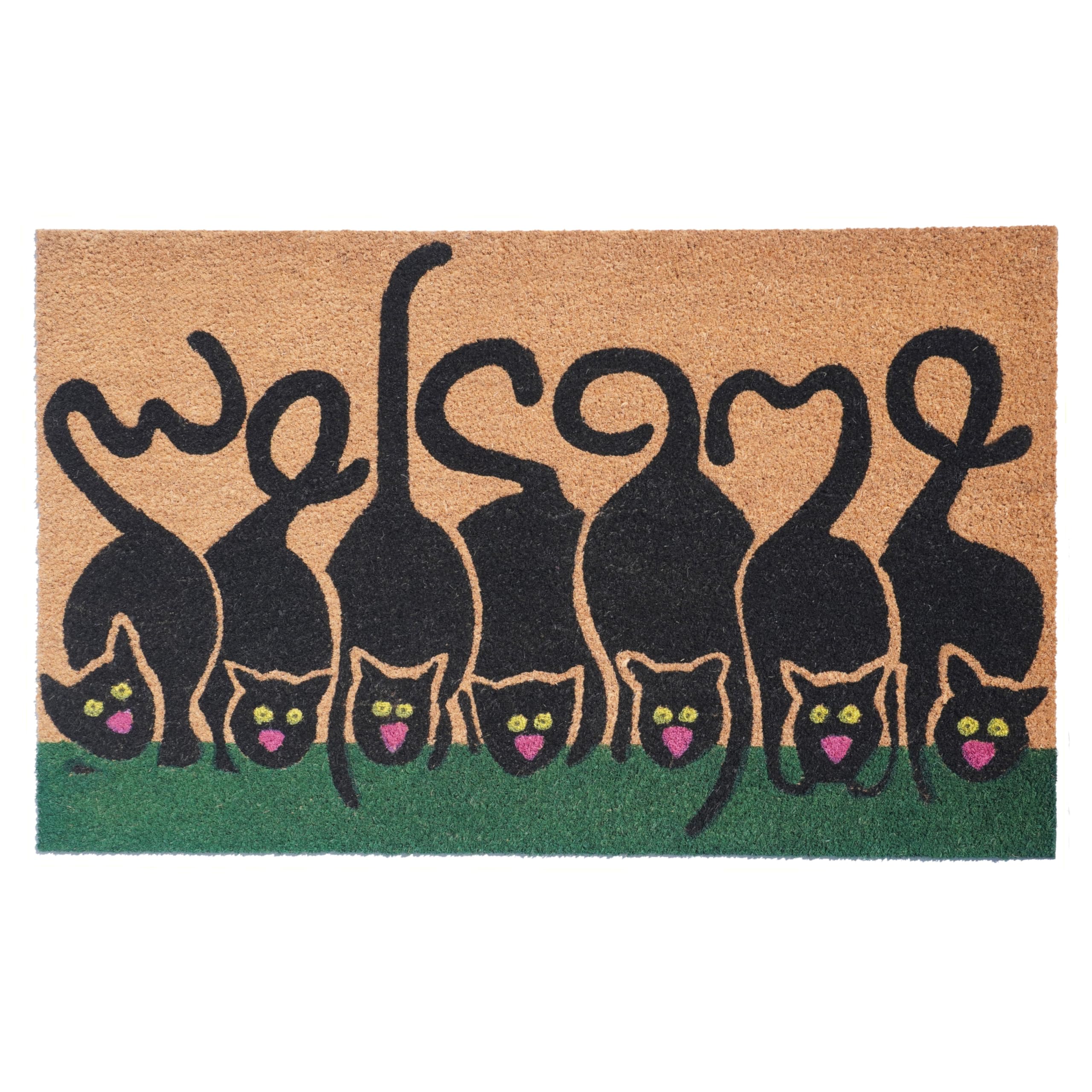 Calloway Mills 120392436 Cats Welcome Doormat 24' X 36'