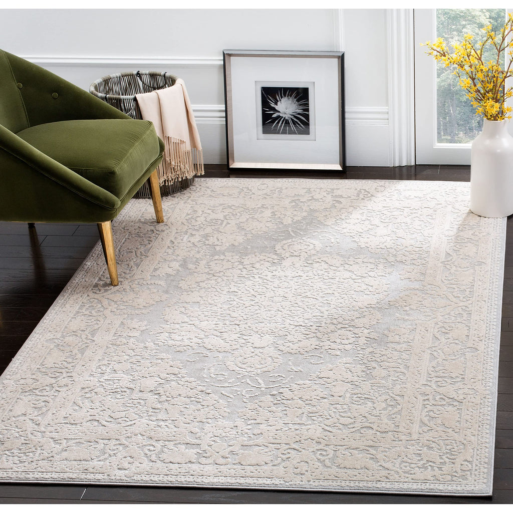 Safavieh Reflection Collection Runner Rug - 2'3'' X 8', Beige & Cream, Vintage Distressed Design, Non-Shedding & Easy Care, Idea