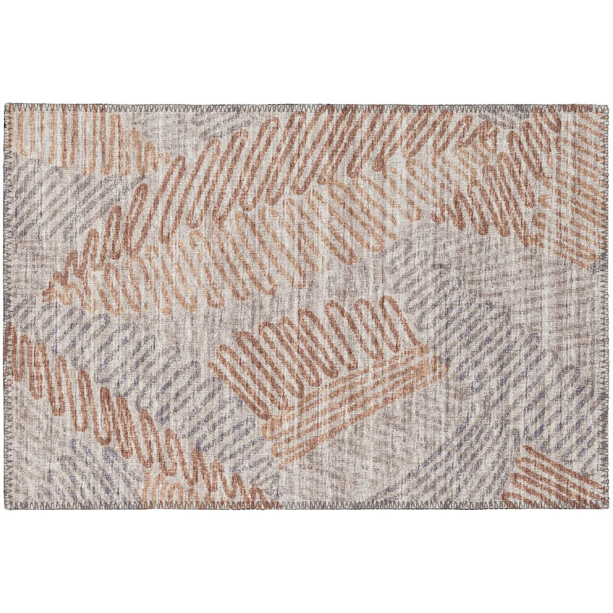 Sedona Sn11 Beige Transitional Rug Rectangle 8' X 10'