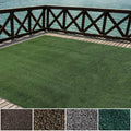 Icustomrug Indoor/Outdoor Turf Carpet & Rugs, Sythentic Grass In Lawn Green 6'X19' Low Pile Artificial Grass With Bound Pre-Fini