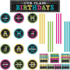 Teacher Created Resources Chalkboard Brights Mini Bulletin Board Set, 21 X 5 Inch, Multicolor