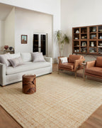 Loloi Chris Loves Julia X Polly Straw/Ivory 8'-6'' X 11'-6'' Area Rug