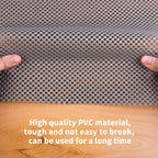 Ruisita Non-Slip Mat PVC Gray 30 x 200 cm