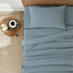 Bliss Casa 3 Piece 100% Cotton Flannel Sheet Set Twin- High Gsm Deep Pockets, Warm Breathable Flannel Sheet Set. Flannel Bed Set