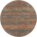 Ciara Cr1 Orange Transitional Rug Round 10' X 10'