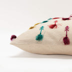 Rizzy Home 14" x 26" Down Pillow with Cotton Cover-Arrow Pattern-Multi-Color